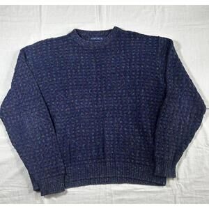 Unisex Pinnacle XL Sweater Multicolor Chunky Knit Grandpa Core Artsy VTG EUC